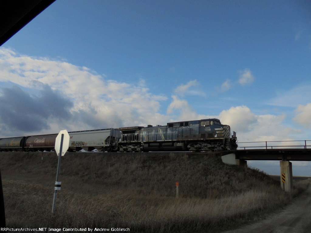 CEFX 1038 cross the bridge